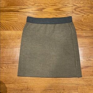 Wool Pencil Skirt